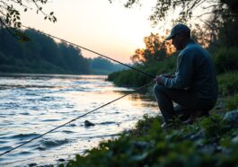 Aalangeln am Fluss: So findest du die besten Plätze